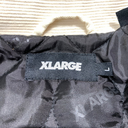 【中古品】【メンズ】 X-LARGE エクストララージ OG WORK JACKET 101213021006 ワークジャケット アウター カバーオール 153-260815-ko-12-teih サイズ：L カラー：アイボリー 万代Net店