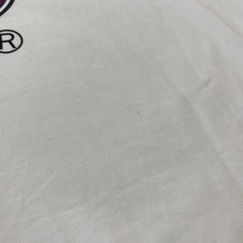 【中古品】【メンズ】 A BATHING APE ア ベイシング エイプ FLAME APE HEAD RELAXED FIT TEE 001TEK301320M フレイム エイプ ヘッド リラックスド フィット Tシャツ 半袖 トップス 142-260821-sa -08-tei サイズ：L カラー：ホワイト 万代Net店
