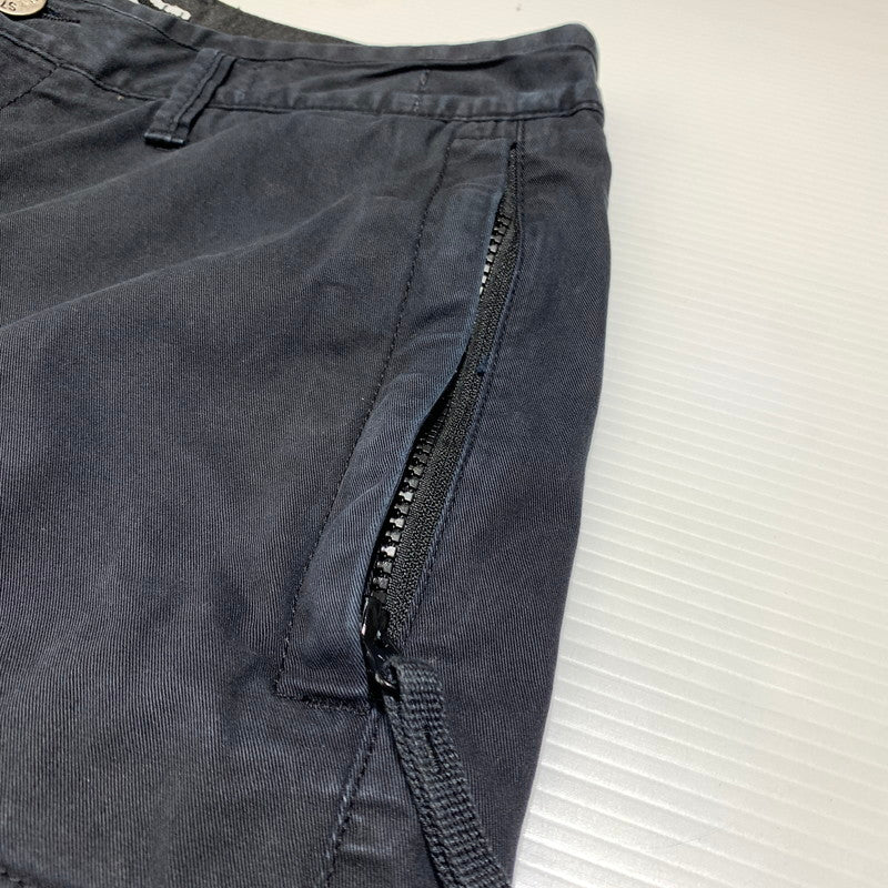 【中古品】【メンズ】 STONE ISLAND ストーンアイランド RE-T CARGO PANTS 731531310 カーゴパンツ ボトムス ワークパンツ 141-260815-ko-14-teih サイズ：30 カラー：ブラック 万代Net店