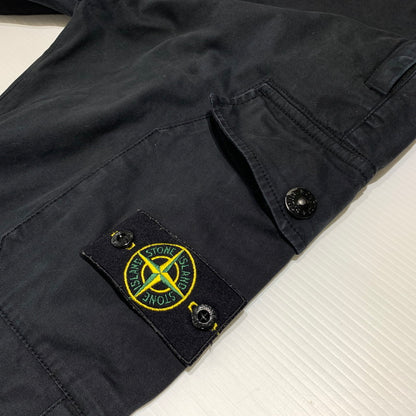 【中古品】【メンズ】 STONE ISLAND ストーンアイランド RE-T CARGO PANTS 731531310 カーゴパンツ ボトムス ワークパンツ 141-260815-ko-14-teih サイズ：30 カラー：ブラック 万代Net店