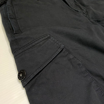 【中古品】【メンズ】 STONE ISLAND ストーンアイランド RE-T CARGO PANTS 731531310 カーゴパンツ ボトムス ワークパンツ 141-260815-ko-14-teih サイズ：30 カラー：ブラック 万代Net店