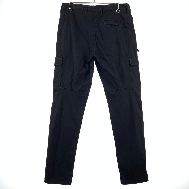【中古品】【メンズ】 STONE ISLAND ストーンアイランド RE-T CARGO PANTS 731531310 カーゴパンツ ボトムス ワークパンツ 141-260815-ko-14-teih サイズ：30 カラー：ブラック 万代Net店