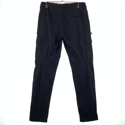 【中古品】【メンズ】 STONE ISLAND ストーンアイランド RE-T CARGO PANTS 731531310 カーゴパンツ ボトムス ワークパンツ 141-260815-ko-14-teih サイズ：30 カラー：ブラック 万代Net店