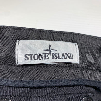【中古品】【メンズ】 STONE ISLAND ストーンアイランド RE-T CARGO PANTS 731531310 カーゴパンツ ボトムス ワークパンツ 141-260815-ko-14-teih サイズ：30 カラー：ブラック 万代Net店