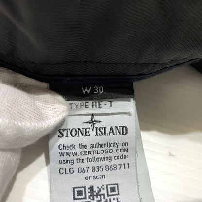 【中古品】【メンズ】 STONE ISLAND ストーンアイランド RE-T CARGO PANTS 731531310 カーゴパンツ ボトムス ワークパンツ 141-260815-ko-14-teih サイズ：30 カラー：ブラック 万代Net店