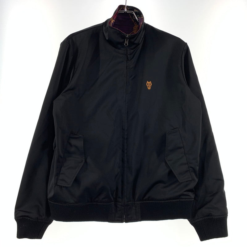【中古品】【メンズ】 GLAMB グラム × ジョジョの奇妙な冒険 別注 コラボ KILLER QUEEN JACKET キラークイーンジャケット アウター リバーシブルジャケット 142-260815-ko-08-teih サイズ：M カラー：ブラック/柄 万代Net店