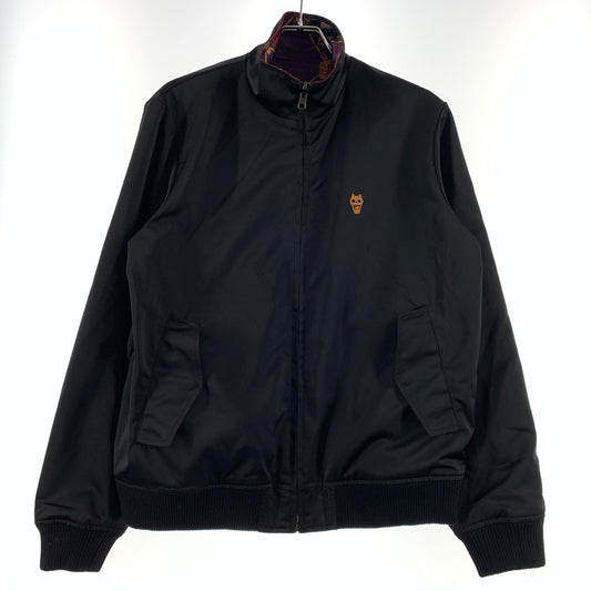 【中古品】【メンズ】 GLAMB グラム × ジョジョの奇妙な冒険 別注 コラボ KILLER QUEEN JACKET キラークイーンジャケット アウター リバーシブルジャケット 142-260815-ko-08-teih サイズ：M カラー：ブラック/柄 万代Net店
