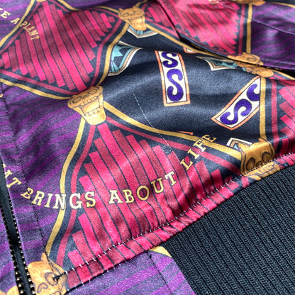 【中古品】【メンズ】 GLAMB グラム × ジョジョの奇妙な冒険 別注 コラボ KILLER QUEEN JACKET キラークイーンジャケット アウター リバーシブルジャケット 142-260815-ko-08-teih サイズ：M カラー：ブラック/柄 万代Net店