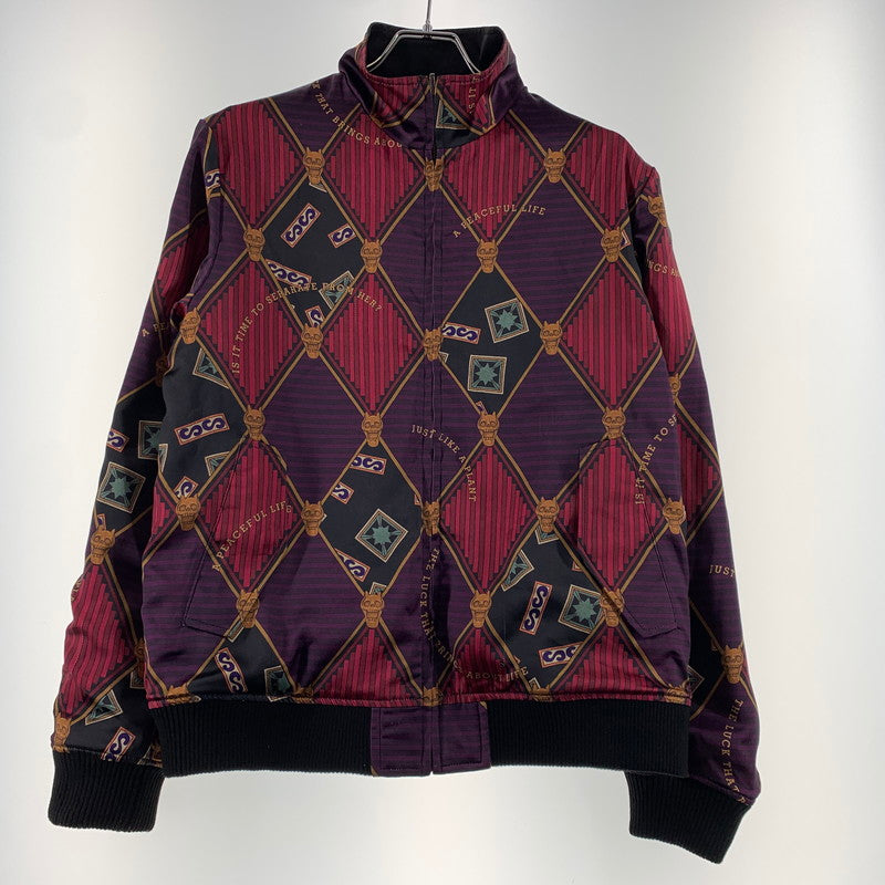【中古品】【メンズ】 GLAMB グラム × ジョジョの奇妙な冒険 別注 コラボ KILLER QUEEN JACKET キラークイーンジャケット アウター リバーシブルジャケット 142-260815-ko-08-teih サイズ：M カラー：ブラック/柄 万代Net店