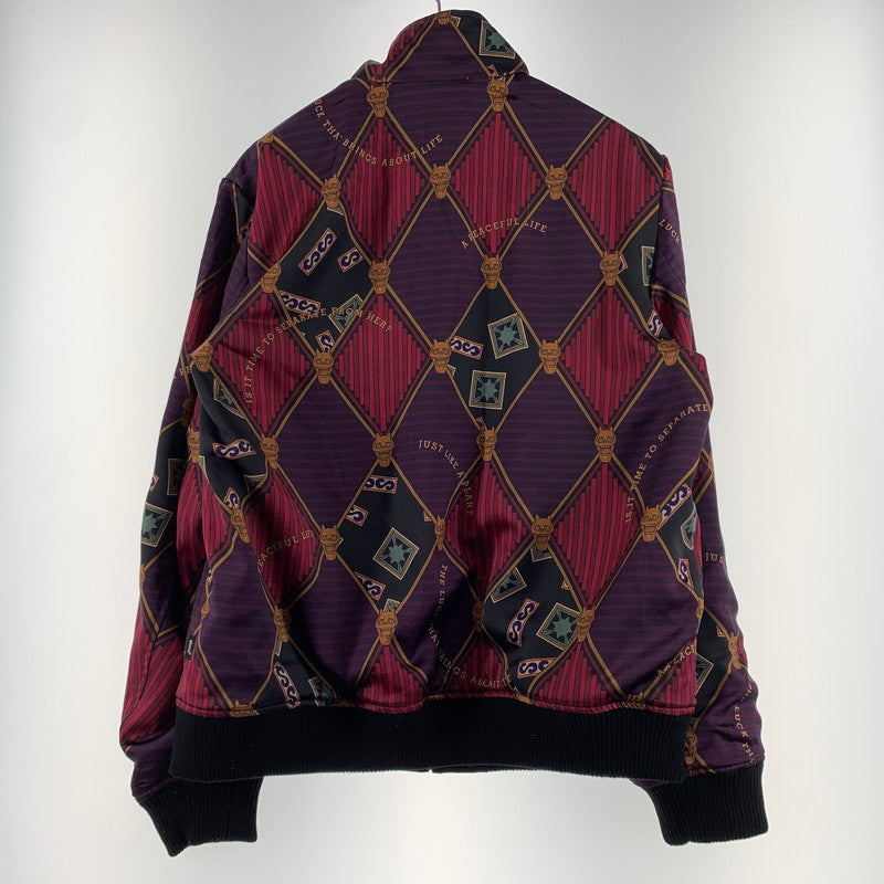 【中古品】【メンズ】 GLAMB グラム × ジョジョの奇妙な冒険 別注 コラボ KILLER QUEEN JACKET キラークイーンジャケット アウター リバーシブルジャケット 142-260815-ko-08-teih サイズ：M カラー：ブラック/柄 万代Net店