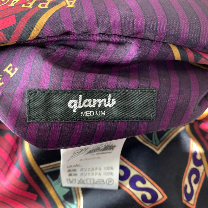【中古品】【メンズ】 GLAMB グラム × ジョジョの奇妙な冒険 別注 コラボ KILLER QUEEN JACKET キラークイーンジャケット アウター リバーシブルジャケット 142-260815-ko-08-teih サイズ：M カラー：ブラック/柄 万代Net店