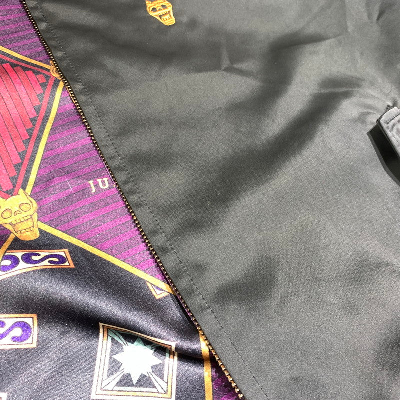 【中古品】【メンズ】 GLAMB グラム × ジョジョの奇妙な冒険 別注 コラボ KILLER QUEEN JACKET キラークイーンジャケット アウター リバーシブルジャケット 142-260815-ko-08-teih サイズ：M カラー：ブラック/柄 万代Net店
