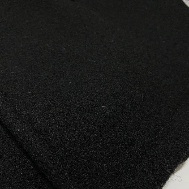 【現状渡し品】【メンズ】 THE CRIME クライミー WOOL MELTON PEA COAT ウールメルトン Pコート アウター ジャケット 147-260815-ko-09-teih サイズ：M カラー：ブラック 万代Net店