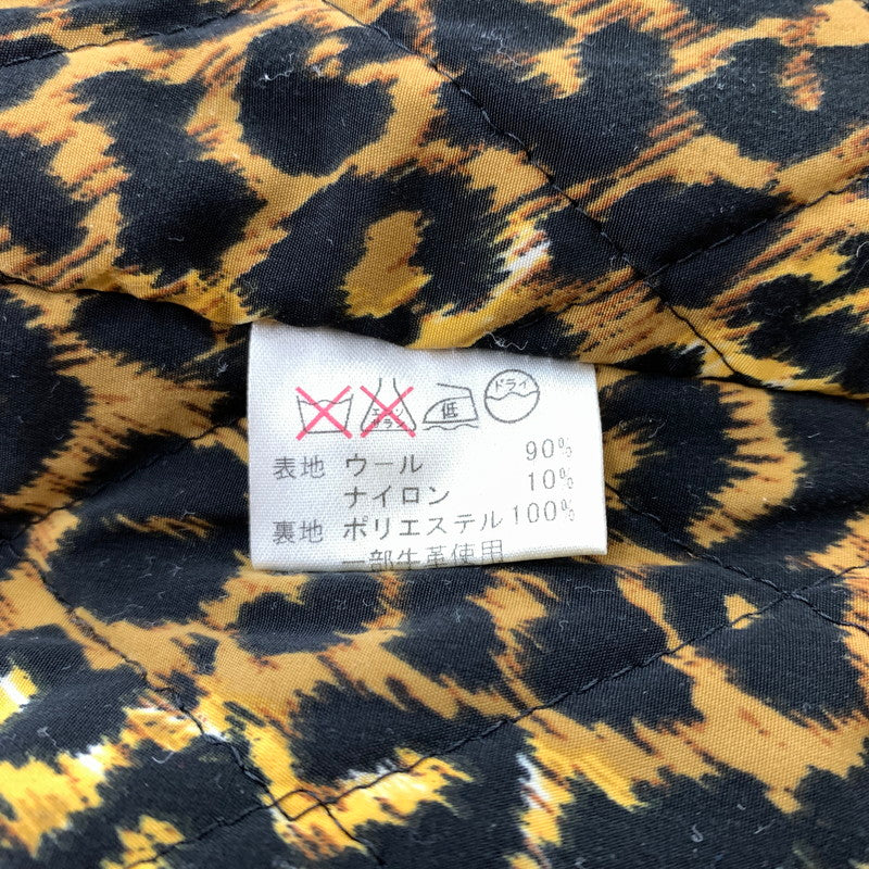 【現状渡し品】【メンズ】 THE CRIME クライミー WOOL MELTON PEA COAT ウールメルトン Pコート アウター ジャケット 147-260815-ko-09-teih サイズ：M カラー：ブラック 万代Net店