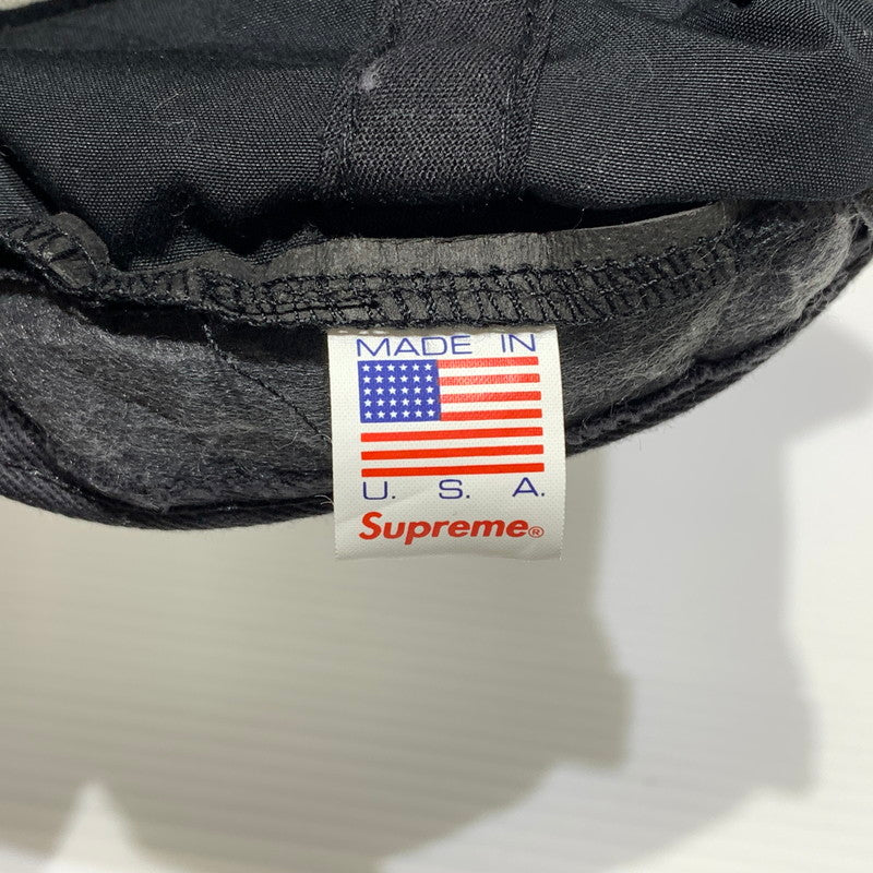 【中古品】【メンズ】 Supreme シュプリーム × MARK GONZALES マークゴンザレス 別注 コラボ 5-PANEL CAP 5パネル キャップ 帽子 スフィンクス 149-260905-ko-08-teih カラー：ブラック 万代Net店