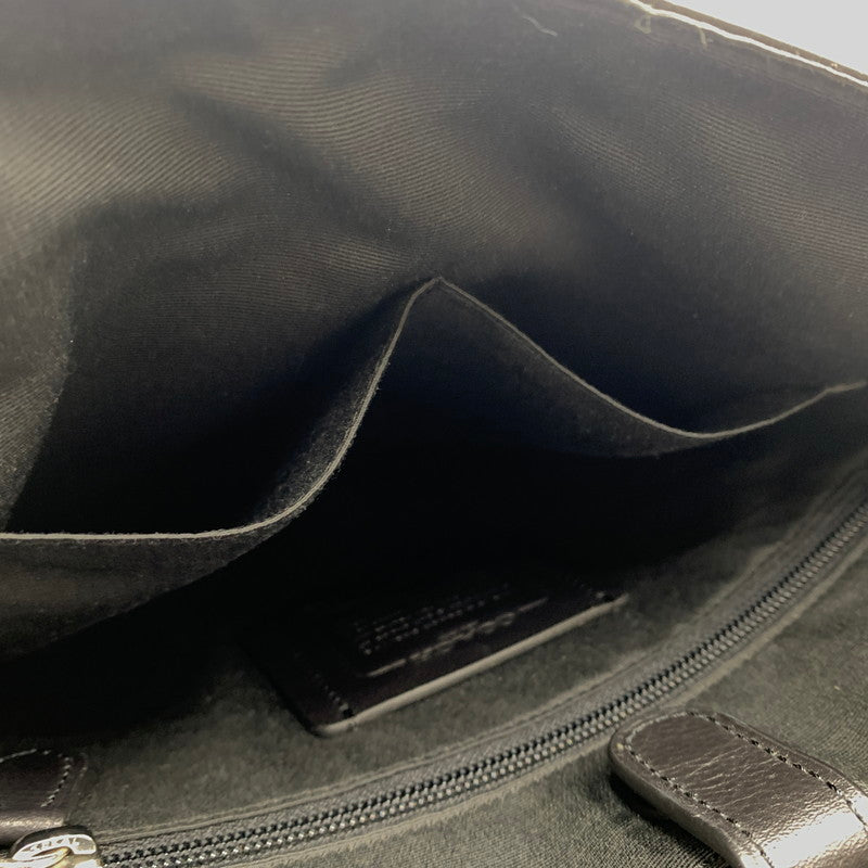 【中古品】【メンズ】 COACH コーチ CHARLES SMALL MESSENGER BAG LEATHER F72362 チャールズ スモール メッセンジャーバッグ レザー カバン 180-260822-ss-04-teih カラー：ブラック 万代Net店