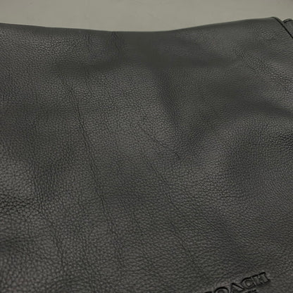 【中古品】【メンズ】 COACH コーチ CHARLES SMALL MESSENGER BAG LEATHER F72362 チャールズ スモール メッセンジャーバッグ レザー カバン 180-260822-ss-04-teih カラー：ブラック 万代Net店