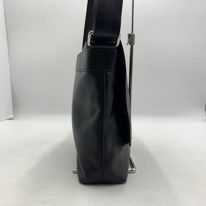 【中古品】【メンズ】 COACH コーチ CHARLES SMALL MESSENGER BAG LEATHER F72362 チャールズ スモール メッセンジャーバッグ レザー カバン 180-260822-ss-04-teih カラー：ブラック 万代Net店