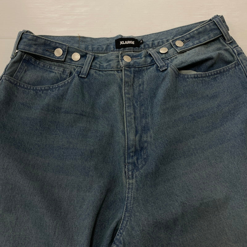 【中古品】【メンズ】 XLARGE エクストララージ BAGGY DENIM PANTS 101242031001 バギー デニムパンツ ボトムス ジーンズ 153-260826-ss-11-teih サイズ：34 カラー：インディゴ 万代Net店