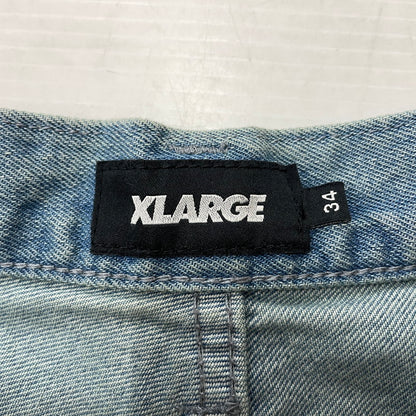 【中古品】【メンズ】 XLARGE エクストララージ BAGGY DENIM PANTS 101242031001 バギー デニムパンツ ボトムス ジーンズ 153-260826-ss-11-teih サイズ：34 カラー：インディゴ 万代Net店