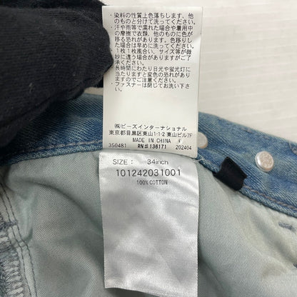 【中古品】【メンズ】 XLARGE エクストララージ BAGGY DENIM PANTS 101242031001 バギー デニムパンツ ボトムス ジーンズ 153-260826-ss-11-teih サイズ：34 カラー：インディゴ 万代Net店