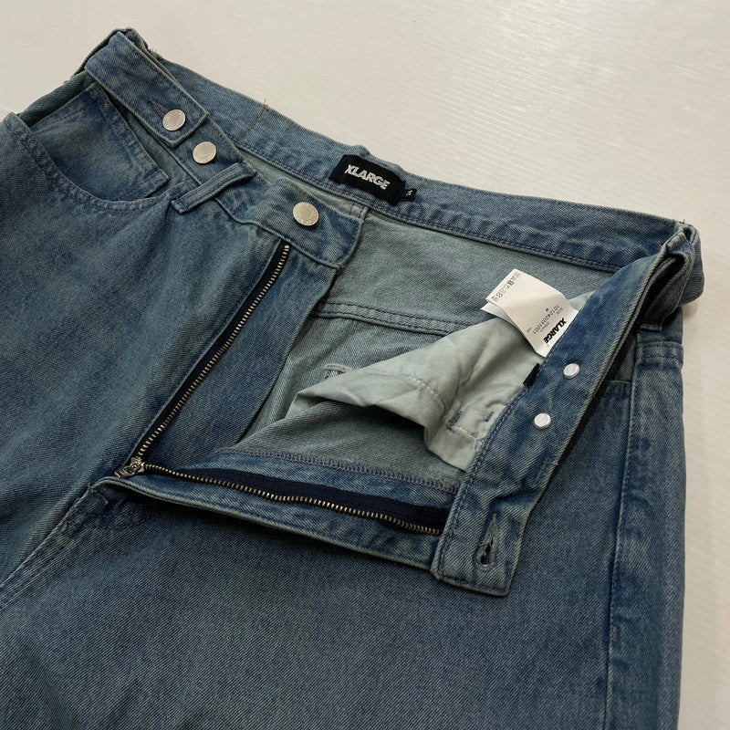 【中古品】【メンズ】 XLARGE エクストララージ BAGGY DENIM PANTS 101242031001 バギー デニムパンツ ボトムス ジーンズ 153-260826-ss-11-teih サイズ：34 カラー：インディゴ 万代Net店