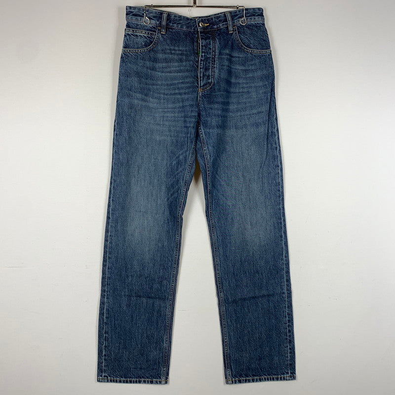 【中古品】【メンズ】 BOTTEGA VENETA ボッテガベネタ DENIM PANTS 710238 V2EN0 デニムパンツ ボトムス ストレートジーンズ 152-260818-ko-27-teih サイズ：46 カラー：インディゴ 万代Net店