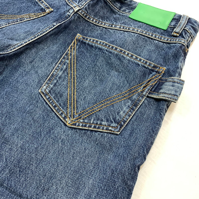 【中古品】【メンズ】 BOTTEGA VENETA ボッテガベネタ DENIM PANTS 710238 V2EN0 デニムパンツ ボトムス ストレートジーンズ 152-260818-ko-27-teih サイズ：46 カラー：インディゴ 万代Net店
