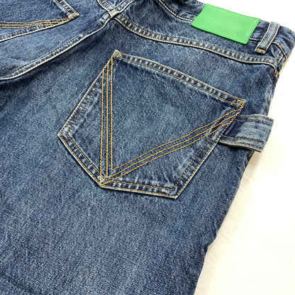 【中古品】【メンズ】 BOTTEGA VENETA ボッテガベネタ DENIM PANTS 710238 V2EN0 デニムパンツ ボトムス ストレートジーンズ 152-260818-ko-27-teih サイズ：46 カラー：インディゴ 万代Net店