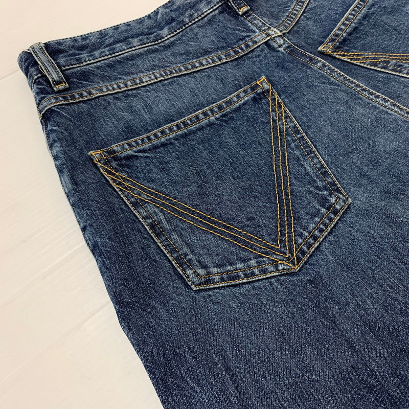 【中古品】【メンズ】 BOTTEGA VENETA ボッテガベネタ DENIM PANTS 710238 V2EN0 デニムパンツ ボトムス ストレートジーンズ 152-260818-ko-27-teih サイズ：46 カラー：インディゴ 万代Net店