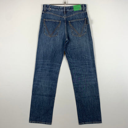 【中古品】【メンズ】 BOTTEGA VENETA ボッテガベネタ DENIM PANTS 710238 V2EN0 デニムパンツ ボトムス ストレートジーンズ 152-260818-ko-27-teih サイズ：46 カラー：インディゴ 万代Net店