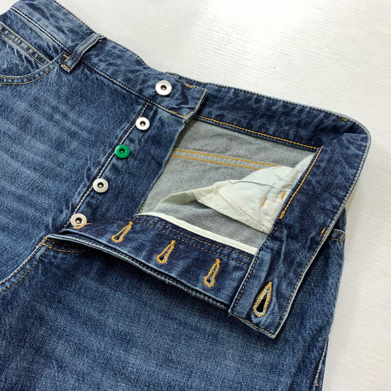 【中古品】【メンズ】 BOTTEGA VENETA ボッテガベネタ DENIM PANTS 710238 V2EN0 デニムパンツ ボトムス ストレートジーンズ 152-260818-ko-27-teih サイズ：46 カラー：インディゴ 万代Net店