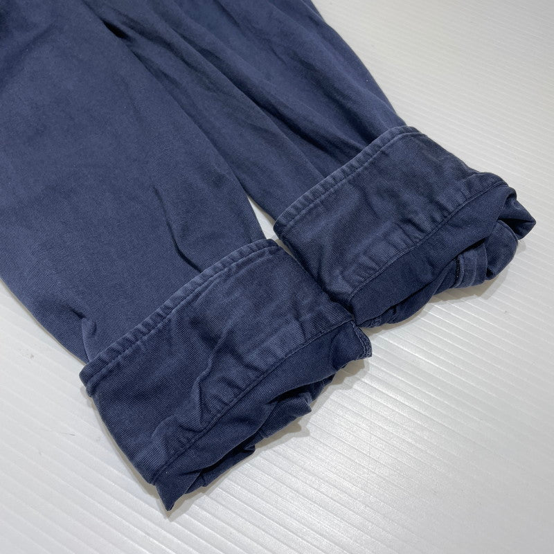 【現状渡し品】【メンズ】 PRADA プラダ TRIANGLE LOGO COTTON SHIRT UJL92A トライアングル ロゴ コットンシャツ 長袖 トップス 141-260818-ko-14-teih サイズ：M カラー：ネイビー 万代Net店