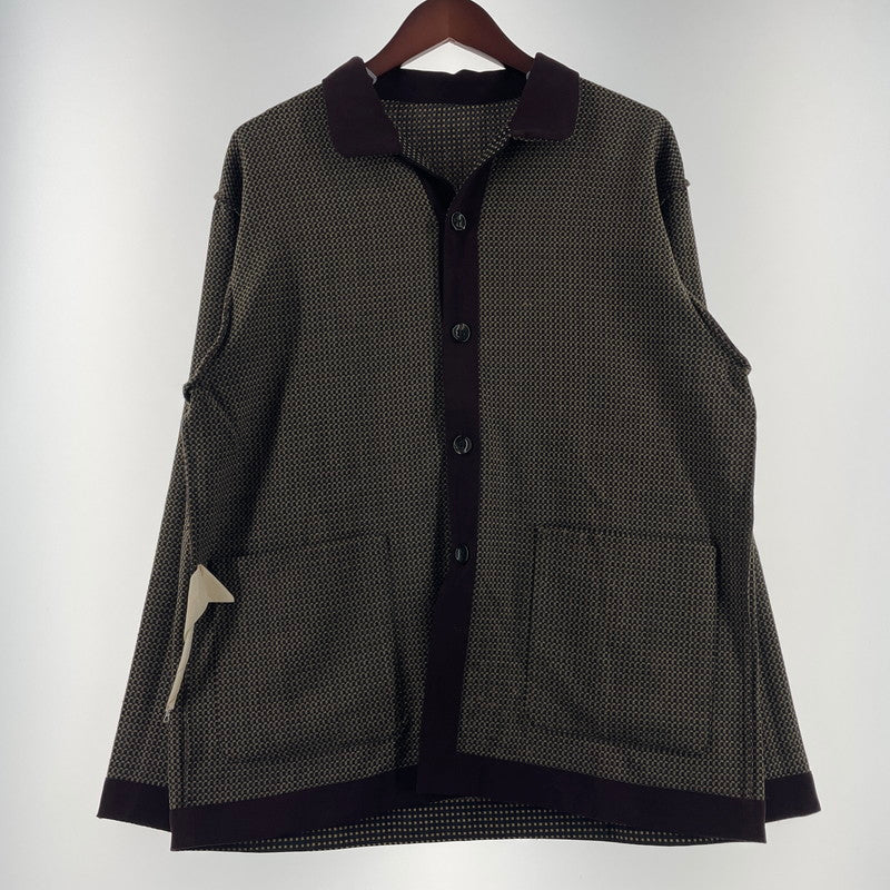 【中古品】【メンズ】 MARVIELAB マーヴィーラボ SHIRT JACKET 04J シャツ ジャケット ライトアウター ボタンダウン 141-260818-ko-15-teih サイズ：2 カラー：ブラウン 万代Net店