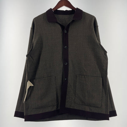 【中古品】【メンズ】 MARVIELAB マーヴィーラボ SHIRT JACKET 04J シャツ ジャケット ライトアウター ボタンダウン 141-260818-ko-15-teih サイズ：2 カラー：ブラウン 万代Net店