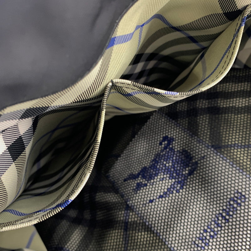 【中古品】【メンズ】 BURBERRY バーバリー ２WEY TOTE BAG SHIELD N/S NYLON 81025151 トートバッグ シールド N/S ナイロン カバン 180-260822-ss-07-teih カラー：ブラック 万代Net店