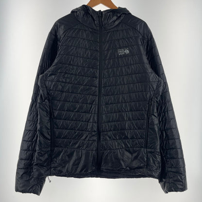 【現状渡し品】【メンズ】 MOUNTAIN HARDWEAR マウンテンハードウェア GHOST SHADOW HOODIE OM8593 ゴーストシャドウ フーディ ライトアウター 中綿ジャケット 144-260818-ko-16-teih サイズ：L カラー：ブラック 万代Net店