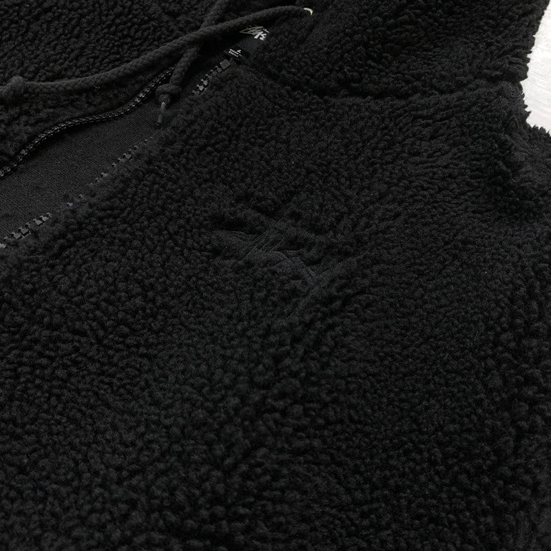 【現状渡し品】【メンズ】 STUSSY ステューシー FLEECE ZIP UP PARKER 118412 フリース ジップアップ パーカー ライトアウター 142-260818-ko-25-teih サイズ：L カラー：ブラック 万代Net店