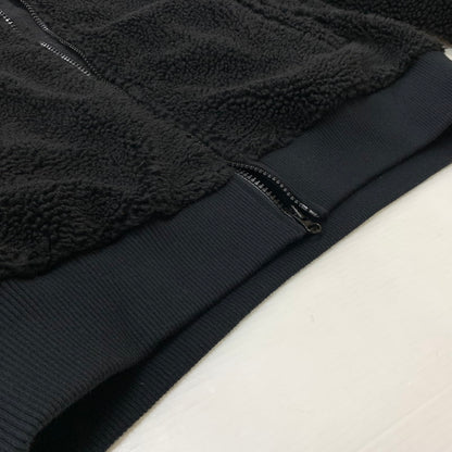【現状渡し品】【メンズ】 STUSSY ステューシー FLEECE ZIP UP PARKER 118412 フリース ジップアップ パーカー ライトアウター 142-260818-ko-25-teih サイズ：L カラー：ブラック 万代Net店