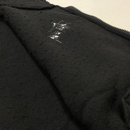 【現状渡し品】【メンズ】 STUSSY ステューシー FLEECE ZIP UP PARKER 118412 フリース ジップアップ パーカー ライトアウター 142-260818-ko-25-teih サイズ：L カラー：ブラック 万代Net店
