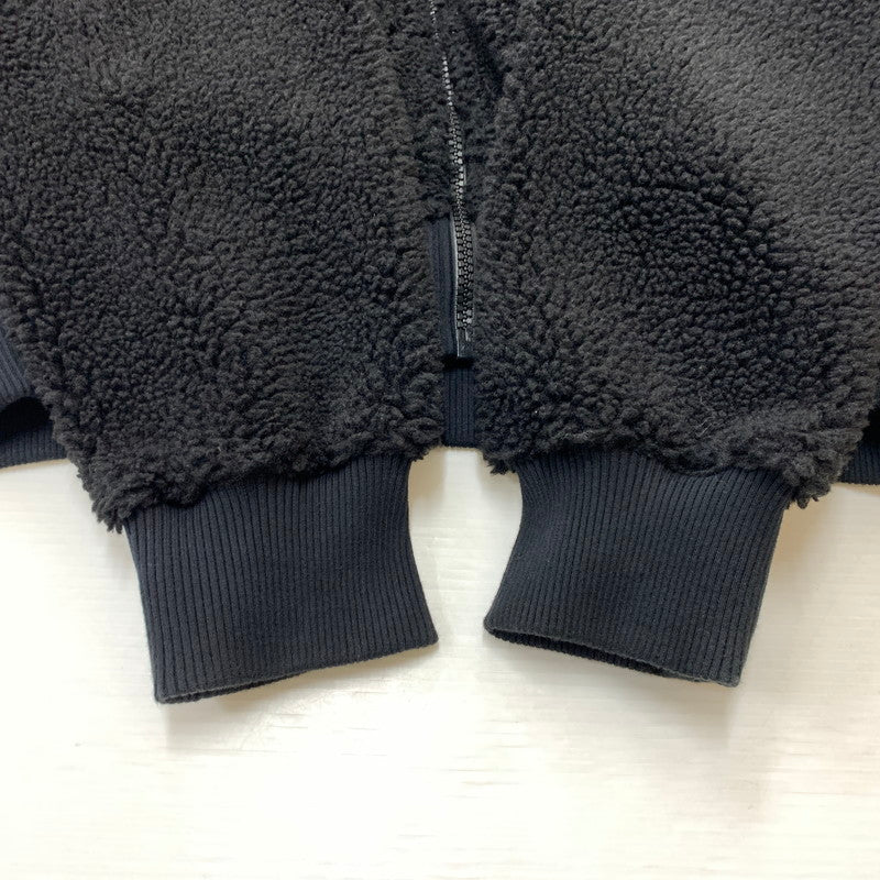 【現状渡し品】【メンズ】 STUSSY ステューシー FLEECE ZIP UP PARKER 118412 フリース ジップアップ パーカー ライトアウター 142-260818-ko-25-teih サイズ：L カラー：ブラック 万代Net店