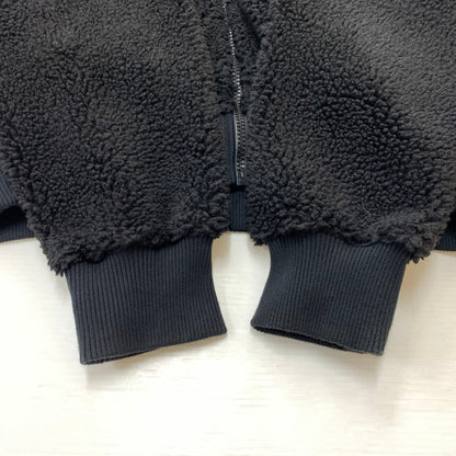 【現状渡し品】【メンズ】 STUSSY ステューシー FLEECE ZIP UP PARKER 118412 フリース ジップアップ パーカー ライトアウター 142-260818-ko-25-teih サイズ：L カラー：ブラック 万代Net店