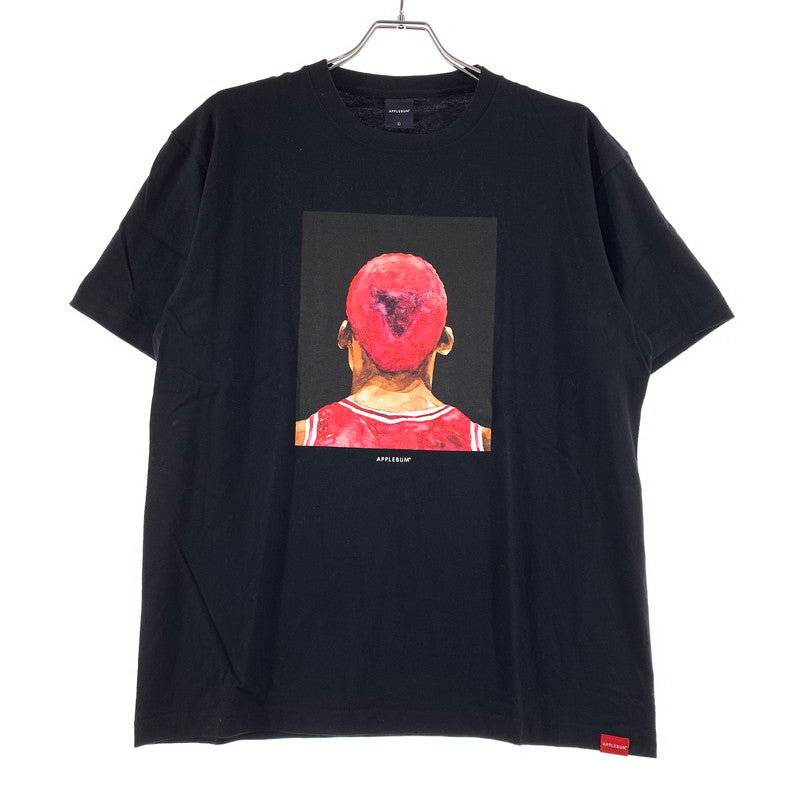 【中古品】【メンズ】 APPLEBUM アップルバム RED HEAD S/S TEE レッドヘッド ショートスリーブ Tシャツ 半袖 トップス 142-260818-ko-05-teih サイズ：L カラー：ブラック 万代Net店