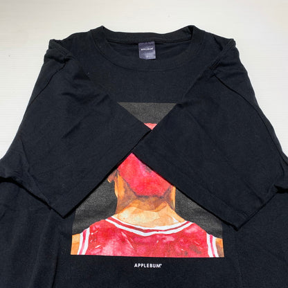 【中古品】【メンズ】 APPLEBUM アップルバム RED HEAD S/S TEE レッドヘッド ショートスリーブ Tシャツ 半袖 トップス 142-260818-ko-05-teih サイズ：L カラー：ブラック 万代Net店