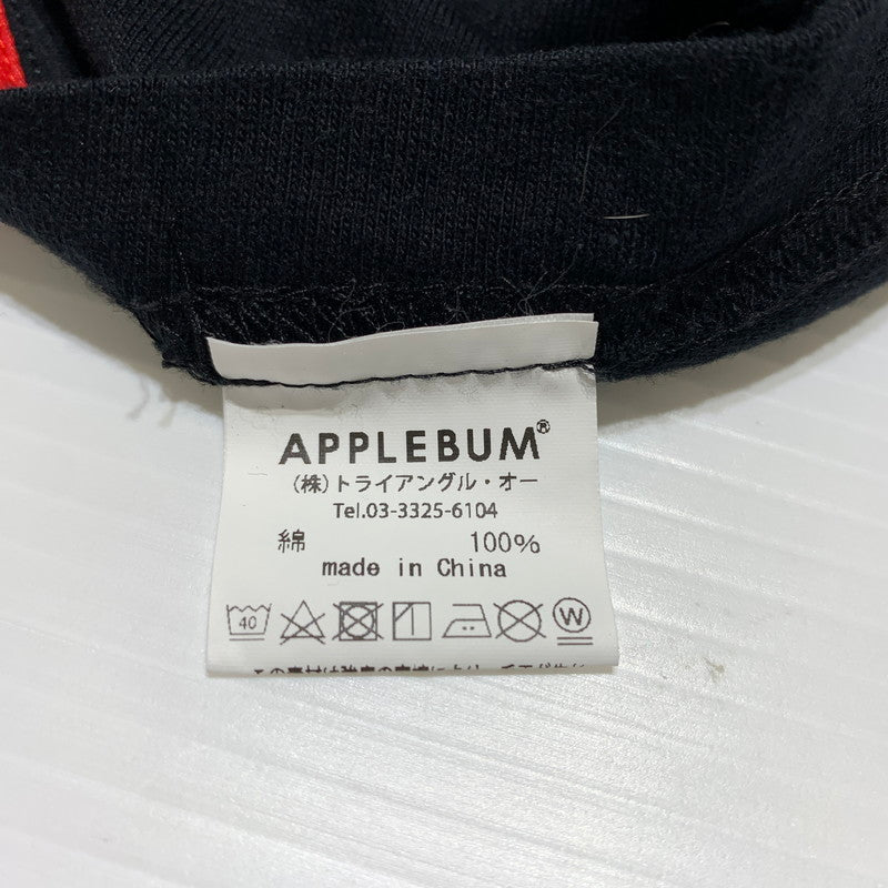 【中古品】【メンズ】 APPLEBUM アップルバム RED HEAD S/S TEE レッドヘッド ショートスリーブ Tシャツ 半袖 トップス 142-260818-ko-05-teih サイズ：L カラー：ブラック 万代Net店
