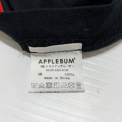 【中古品】【メンズ】 APPLEBUM アップルバム RED HEAD S/S TEE レッドヘッド ショートスリーブ Tシャツ 半袖 トップス 142-260818-ko-05-teih サイズ：L カラー：ブラック 万代Net店