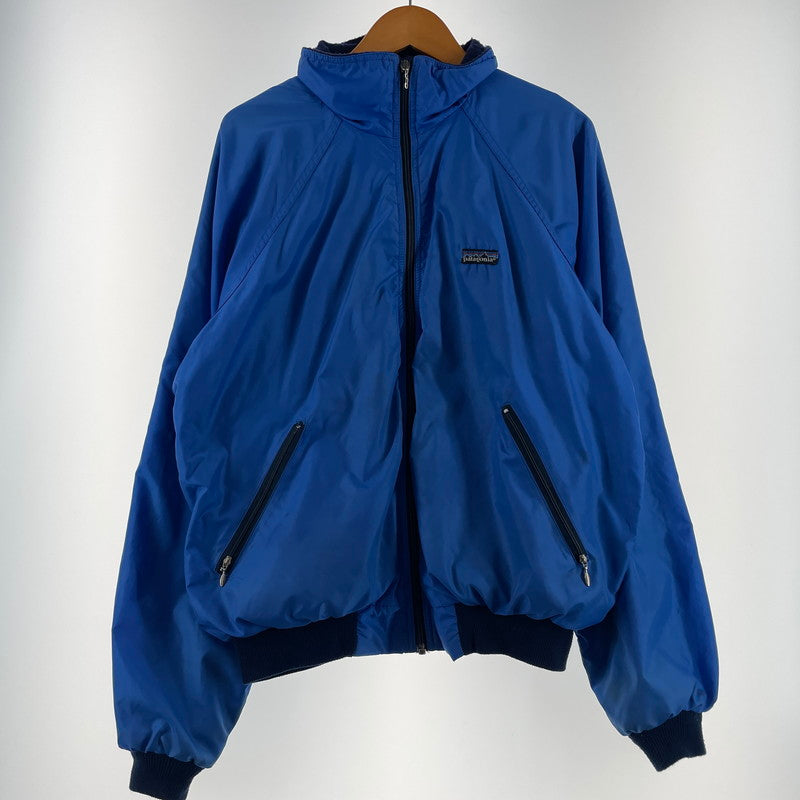 【現状渡し品】【メンズ】 PATAGONIA パタゴニア 80-90's SHELLED SYNCHILLA JACKET VINTAGE 80-90年代 シェル シンチラ ジャケット ライトアウター ヴィンテージ 144-260818-ko-22-teih サイズ：L カラー：ブルー 万代Net店