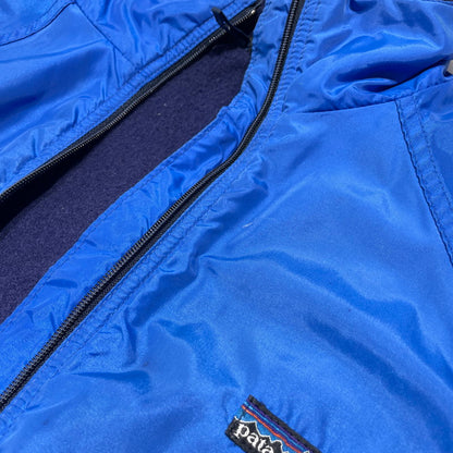 【現状渡し品】【メンズ】 PATAGONIA パタゴニア 80-90's SHELLED SYNCHILLA JACKET VINTAGE 80-90年代 シェル シンチラ ジャケット ライトアウター ヴィンテージ 144-260818-ko-22-teih サイズ：L カラー：ブルー 万代Net店