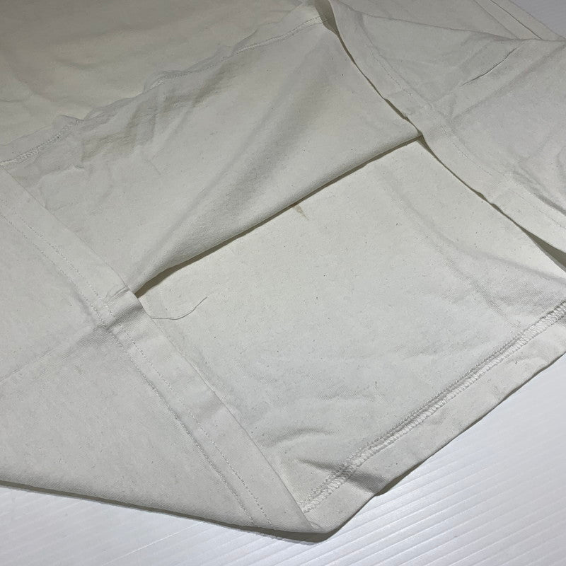 【中古品】【メンズ】 STUSSY ステューシー RAGLAN TEE ラグラン Tシャツ 半袖 トップス 七分丈 142-260818-ko-04-teih サイズ：XL カラー：イエローホワイト 万代Net店