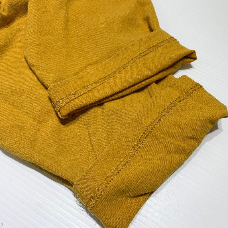 【中古品】【メンズ】 STUSSY ステューシー RAGLAN TEE ラグラン Tシャツ 半袖 トップス 七分丈 142-260818-ko-04-teih サイズ：XL カラー：イエローホワイト 万代Net店
